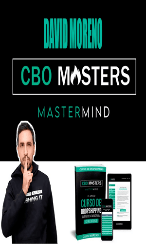 CURSO CBEO MASTERS DAVID MORENO MASTERMIND DROPSHIPPING