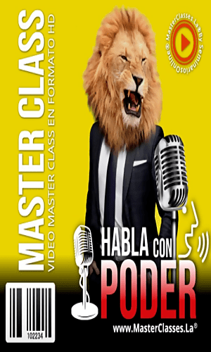 CURSO MASTER CLASS HABLA CON PODER