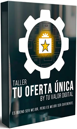 CURSO TALLER TU OFERTA UNICA TU VALOR DIGITAL