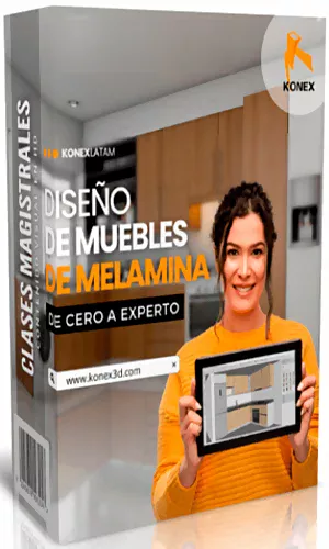 CURSO DISEÑO DE MUEBLES DE MELANINA DE CERO A EXPERTO