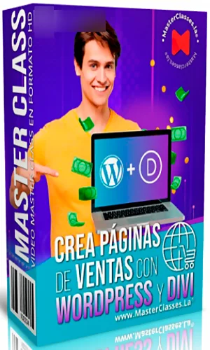 CURSO CREA PÁGINAS DE VENTA CON WORDPRESS Y DIVI