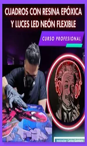 CURSO CUADROS RESINADOS CON LUZ LED