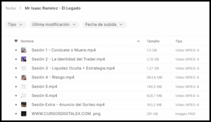 CURSO DE TRADING MI LEGADO ISAAC RAMIREZ 2025 - Image 2