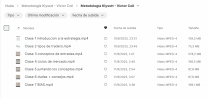 CURSO DE TRADING ACADEMIA KLYSSTT VICTOR COLL - Image 2