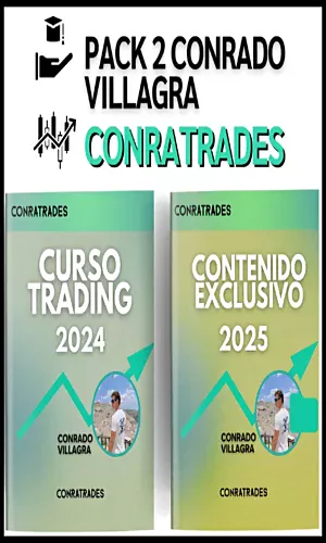 PACK DE CURSOS DE TRADING CONRATRADES CONRADO VILLAGRA 2024/2025