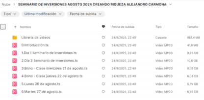 TRIPACK DE CURSOS ALEJANDRO CARDONA 2022-2024-2025 - Image 3