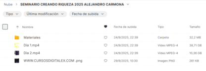 TRIPACK DE CURSOS ALEJANDRO CARDONA 2022-2024-2025 - Image 2