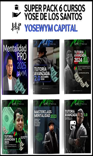 TRADING PACK 8 CURSOS DE YOSE WYM CAPITAL (YOSE DE LOS SANTOS)