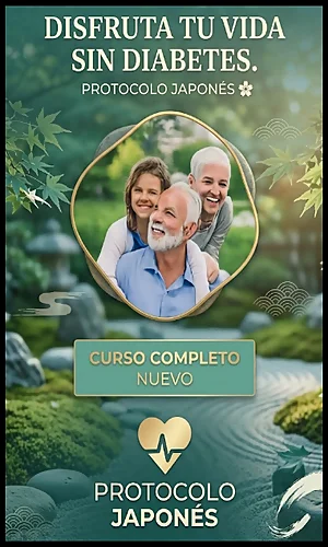 CURSO DISFRUTA DE TU VIDA SIN DIABETES PROTOCOLO JAPONÉS