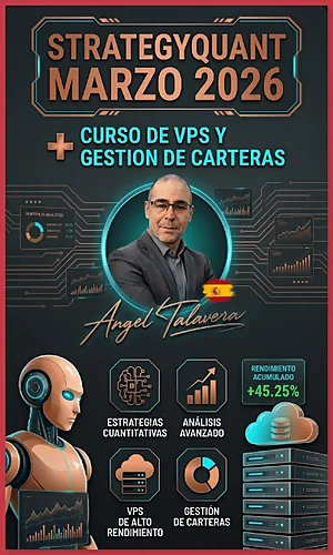 CURSO DE TRADING STRATEGYQUANT+VPS Y GESTION DE CARTERAS ANGEL TALAVERA 2026