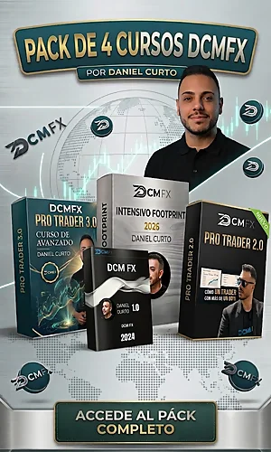 PACK DE 4 CURSOS DCM FX PROTRADERS DANIEL CURTO