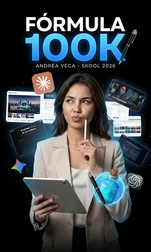 CURSO FÓRMULA 100K SKOOL ANDREA VEGA 2026