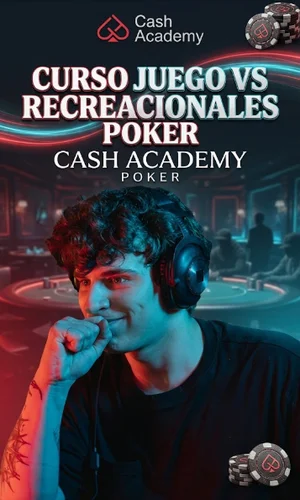 CURSO CASH ACADEMY JUEGO VS RECREACIONALES POKER